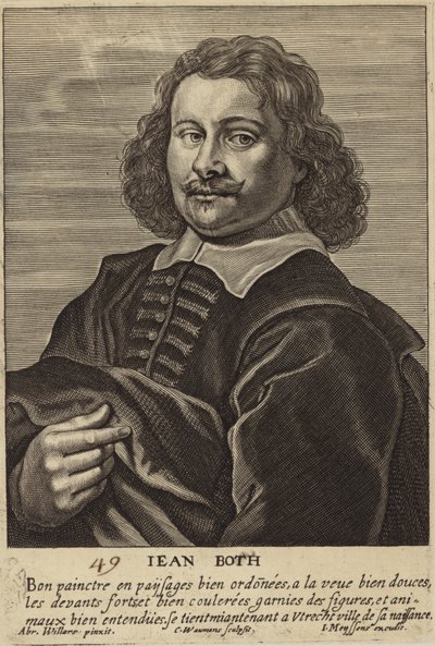 Portret van Jan Both door Abraham Willaerts